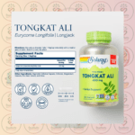 Solaray Tongkat Ali - 400mg - 180 Veg Caps in Bangladesh Supplement Facts