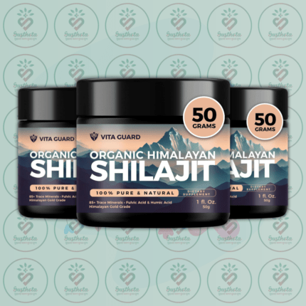 Vita Guard Organic Himalayan Shilajit Resin - 500mg - 50g in Bangladesh Image 02