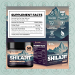 Vita Guard Organic Himalayan Shilajit Resin - 500mg - 50g in Bangladesh Supplement Facts