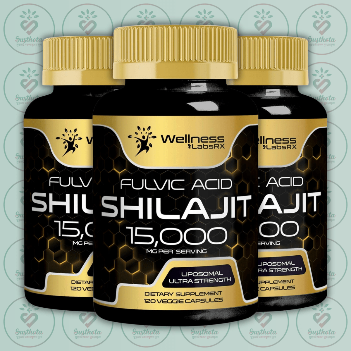 Wellness Labsrx Shilajit - 15000Mg - 120 Veggie Capsules In Bangladesh Image 02 Wellness Labsrx Shilajit - 15000Mg - 120 Veggie Capsules In Bangladesh Image 02
