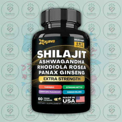 Zoyava Extra Strength Shilajit - 60 Veggie Capsules in Bangladesh Image 01