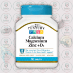 21st Century Calcium, Magnesium, Zinc +D3 - 90 Tablets in Bangladesh Image 01