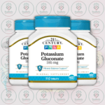 21st Century Potassium Gluconate - 595 mg - 110 Tablets in Bangladesh Image 02