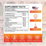 CORPORALIGHT Liposomal Glutathione – 2550 mg – 60 Softgels in Bangladesh Supplement Facts