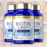 Carlyle Biotin - 5,000 mcg - 200 Softgels in Bangladesh Image 02