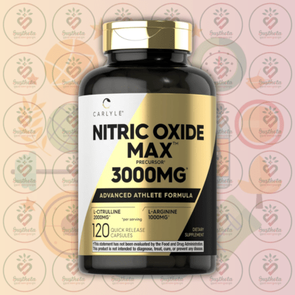 Carlyle Nitric Oxide MAX - 3000mg - 120 Quick Release Capsules in Bangladesh Image 01