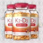 Carlyle Vitamin D3 + K2 Gummies – 5,000 IU + 100 mcg – 90 Vegetarian Gummies in Bangladesh Image 02