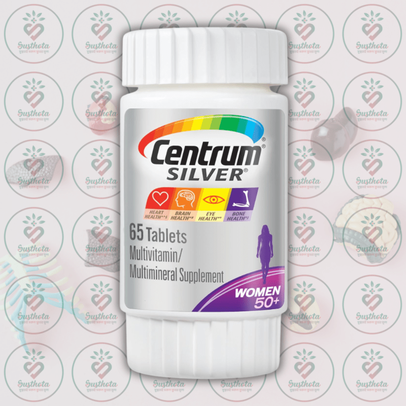 Centrum Silver Women 50+ Multivitamin &Amp; Multimineral Supplement - 65 Tablets In Bangladesh Image 01