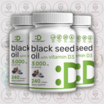 Deal Supplement Black Seed Oil - 3,000 mg - 240 Softgels in Bangladesh Image 02