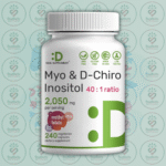 Deal Supplement Myo-Inositol & D-Chiro Inositol - 2,050 mg - 240 Vegetarian Capsules in Bangladesh Image 01