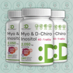 Deal Supplement Myo-Inositol & D-Chiro Inositol - 2,050 mg - 240 Vegetarian Capsules in Bangladesh Image 02