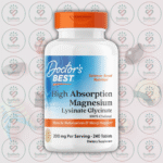 Doctor's Best High Absorption Magnesium Lysinate Glycinate - 200 mg - 240 Tablets in Bangladesh Image 01