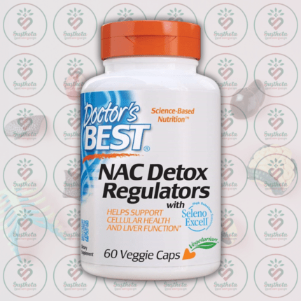 Doctor's Best NAC Detox Regulators – 600 mg – 60 Veggie Caps in Bangladesh Image 01