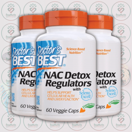 Doctor's Best NAC Detox Regulators – 600 mg – 60 Veggie Caps in Bangladesh Image 02