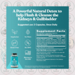 EU Natural Stone Breaker - Chanca Piedra+ Botanicals - 1200mg - 60 Vegetarian Capsules in Bangladesh Supplement Facts