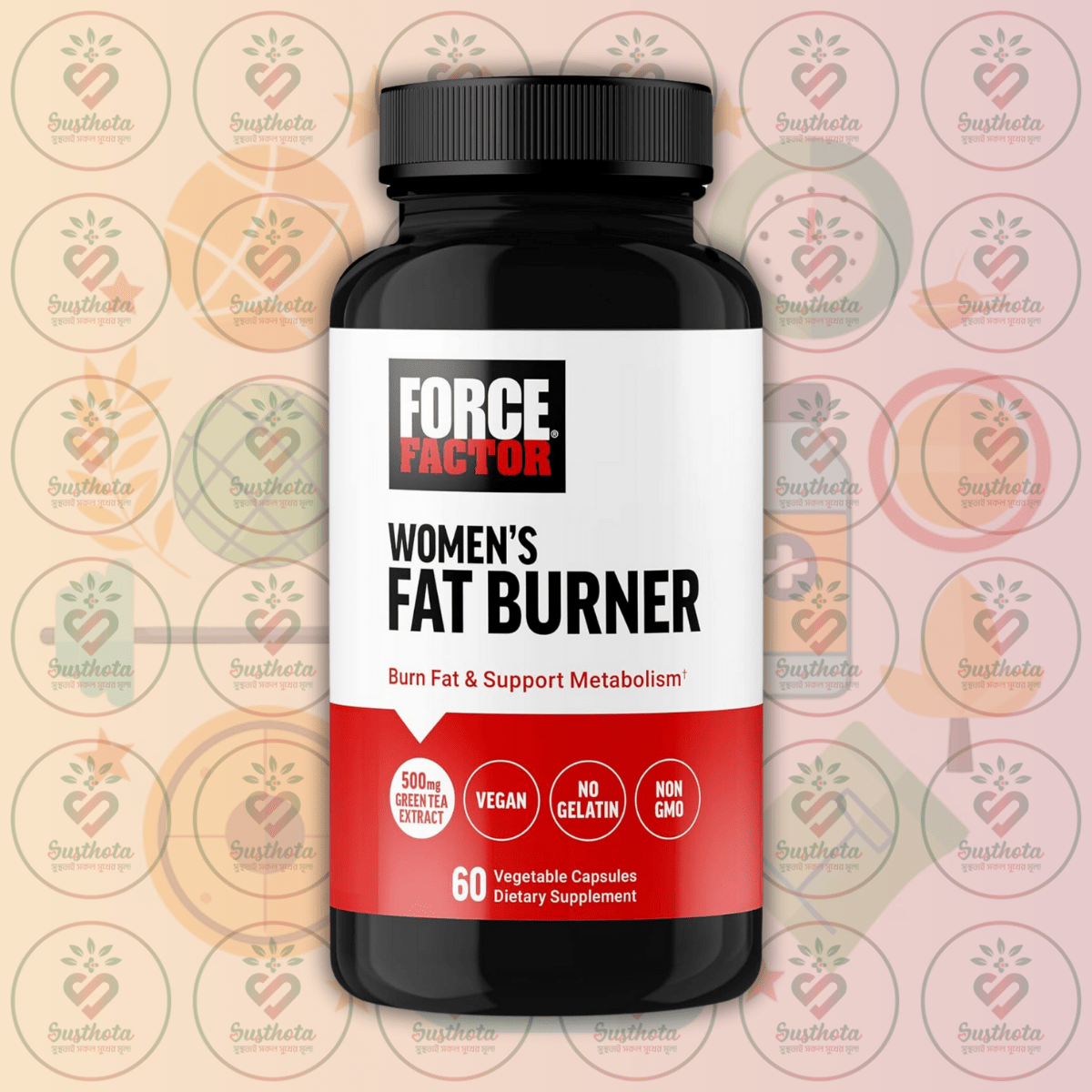 Force Factor Women's Fat Burner - 60 Vegetable Capsules In Bangladesh Image 01 Force Factor Women's Fat Burner - 60 Vegetable Capsules In Bangladesh Image 01
