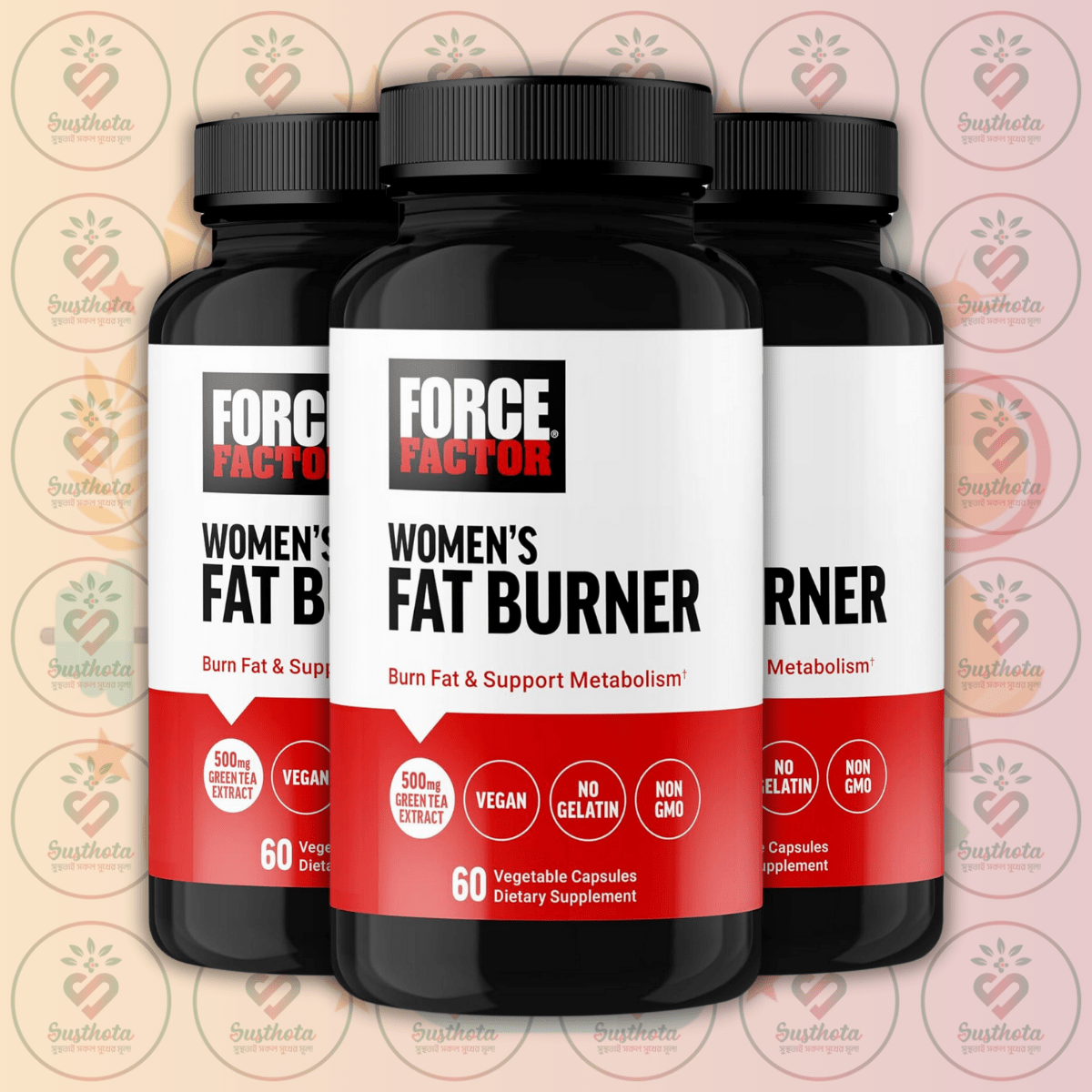 Force Factor Women's Fat Burner - 60 Vegetable Capsules In Bangladesh Image 02 Force Factor Women's Fat Burner - 60 Vegetable Capsules In Bangladesh Image 02