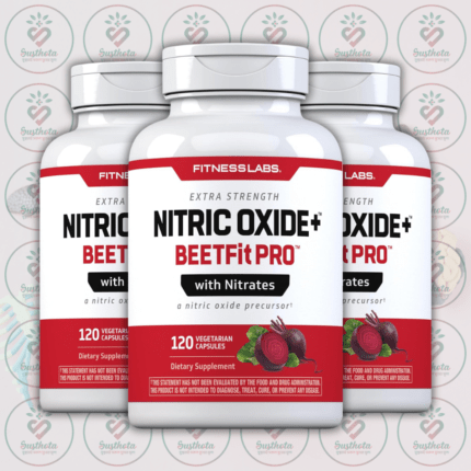 Fitness Labs Nitric Oxide+ BeetFit Pro - 3000 mg - 120 Vegetarian Capsules in Bangladesh Image 02