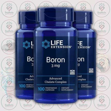 Life Extension Boron - 3 mg - 100 Vegetarian Capsules in Bangladesh Image 02