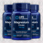 Life Extension Magnesium (Citrate) - 100 mg - 100 Vegetarian Capsules in Bangladesh Image 02