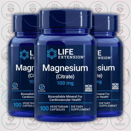 Life Extension Magnesium (Citrate) - 100 mg - 100 Vegetarian Capsules in Bangladesh Image 02