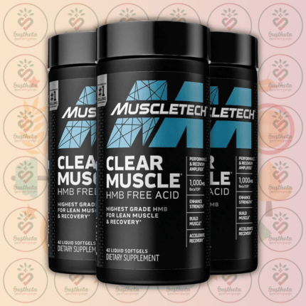 MuscleTech Clear Muscle HMB Free Acid - 1,000mg - 42 Liquid Softgels in Bangladesh Image 02