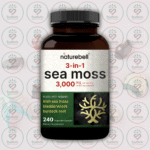 NatureBell Irish Sea Moss - 3,000 mg - 240 Vegetarian Capsules in Bangladesh Image 01