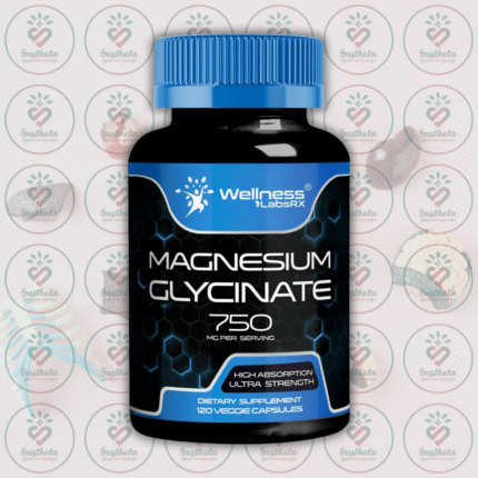 Wellness LabsRX Magnesium Glycinate - 750mg - 120 Veggie Capsules in Bangladesh Image 01