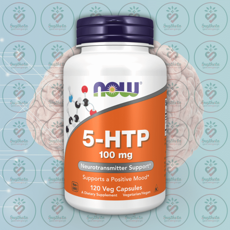Now 5-Htp - 100 Mg - 120 Veg Capsules In Bangladesh Image 01