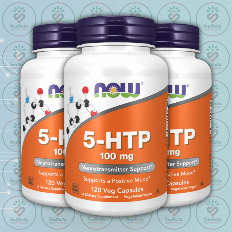 Now 5-Htp - 100 Mg - 120 Veg Capsules In Bangladesh Image 02