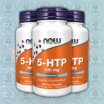 NOW 5-HTP - 100 mg - 60 Veg Capsules in Bangladesh Image 02
