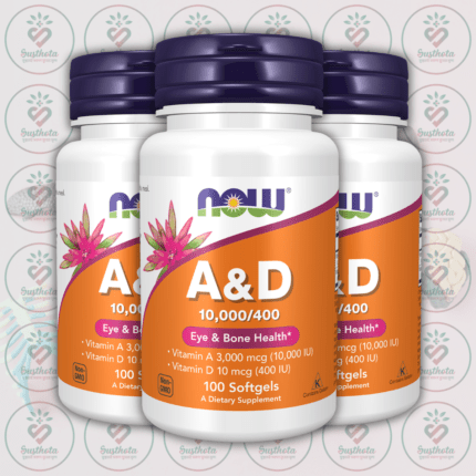 NOW A&D - 10,000_400 IU - 100 Softgels in Bangladesh Image 02