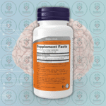 NOW Acetyl-L-Carnitine – 500 mg – 50 Veg Capsules in Bangladesh Supplement Facts