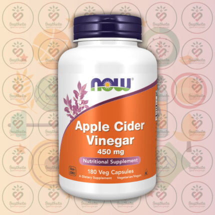 NOW Apple Cider Vinegar - 450 mg - 180 Veg Capsules in Bangladesh Image 01