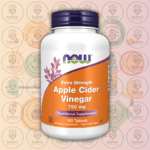 NOW Extra Strength Apple Cider Vinegar - 750 mg - 180 Tablets in Bangladesh Image 01