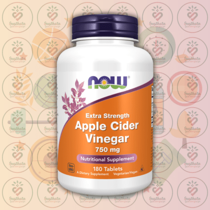 NOW Extra Strength Apple Cider Vinegar - 750 mg - 180 Tablets in Bangladesh Image 01
