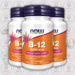 NOW Vitamin B-12 - 5000 mcg - 60 Lozenges in Bangladesh Image 02