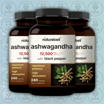NatureBell Ashwagandha - 12,500 mg - 240 Capsules in Bangladesh Image 02
