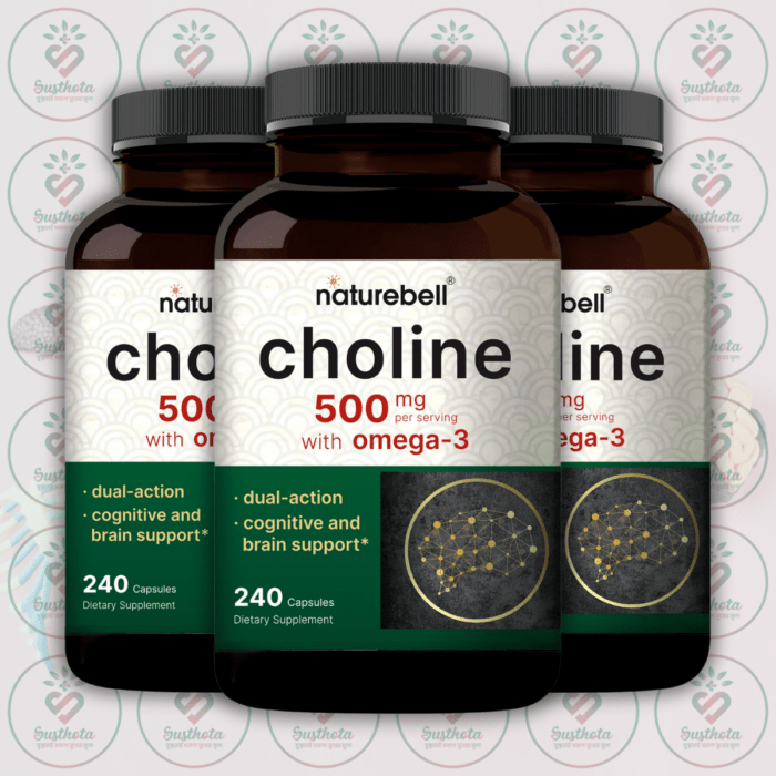 Naturebell Choline - 500 Mg - 240 Capsules In Bangladesh Image 02
