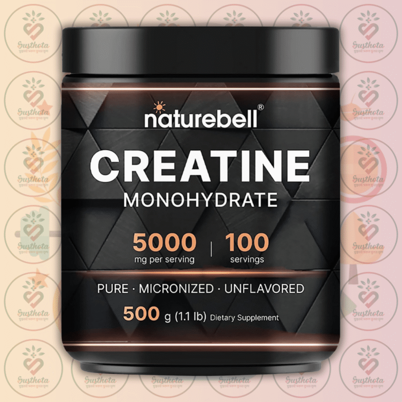 Naturebell Creatine Monohydrate - 5000 Mg - 500G In Bangladesh Image 01