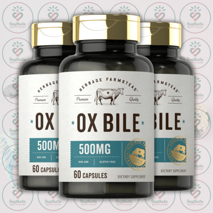 Carlyle Herbage Farmstead Ox Bile – 500mg – 60 Capsules in Bangladesh Image 02