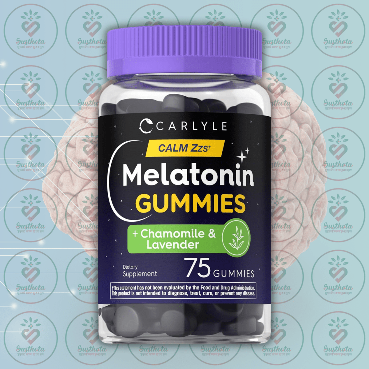 Carlyle Melatonin Gummies - 3 Mg - 75 Gummies In Bangladesh Image 01 Carlyle Melatonin Gummies - 3 Mg - 75 Gummies In Bangladesh Image 01