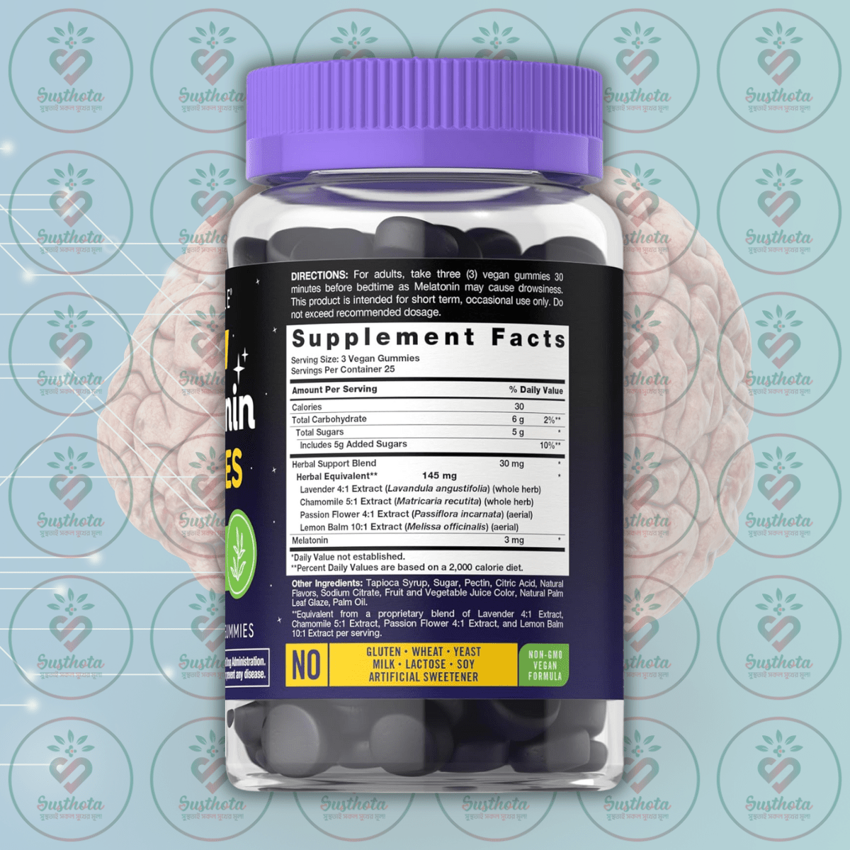 Carlyle Melatonin Gummies - 3 Mg - 75 Gummies In Bangladesh Supplement Facts Carlyle Melatonin Gummies - 3 Mg - 75 Gummies In Bangladesh Supplement Facts