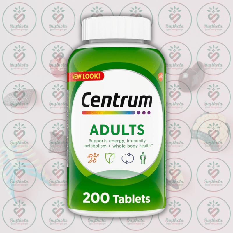 Centrum Adult Multivitamin &Amp; Multimineral Supplement - 200 Tablets In Bangladesh Image 01