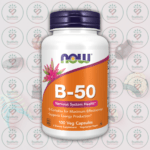 NOW Vitamin B-50 – 100 Veg Capsules in Bangladesh Image 01
