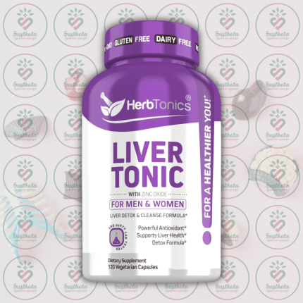 HerbTonics Liver Tonic – 120 Vegetarian Capsules in Bangladesh Image 01
