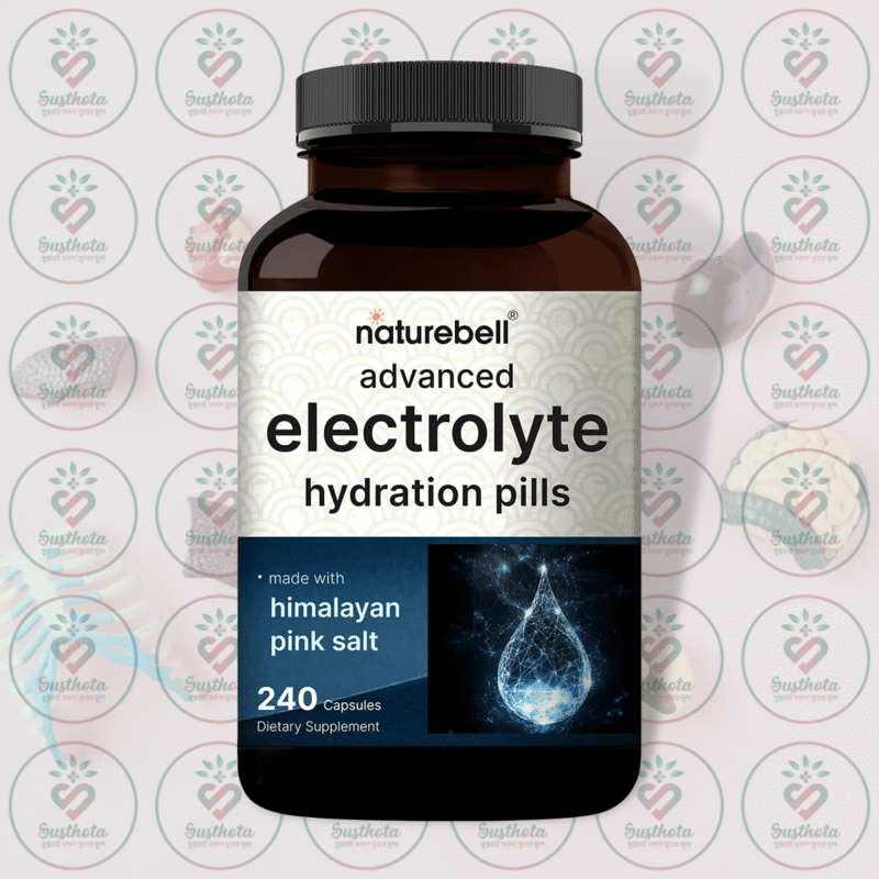 Naturebell Advanced Electrolyte Hydration Pills - 240 Capsules In Bangladesh Image 01
