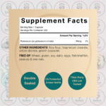 NatureBell Potassium Citrate - 99 mg - 500 Capsules in Bangladesh Supplement Facts
