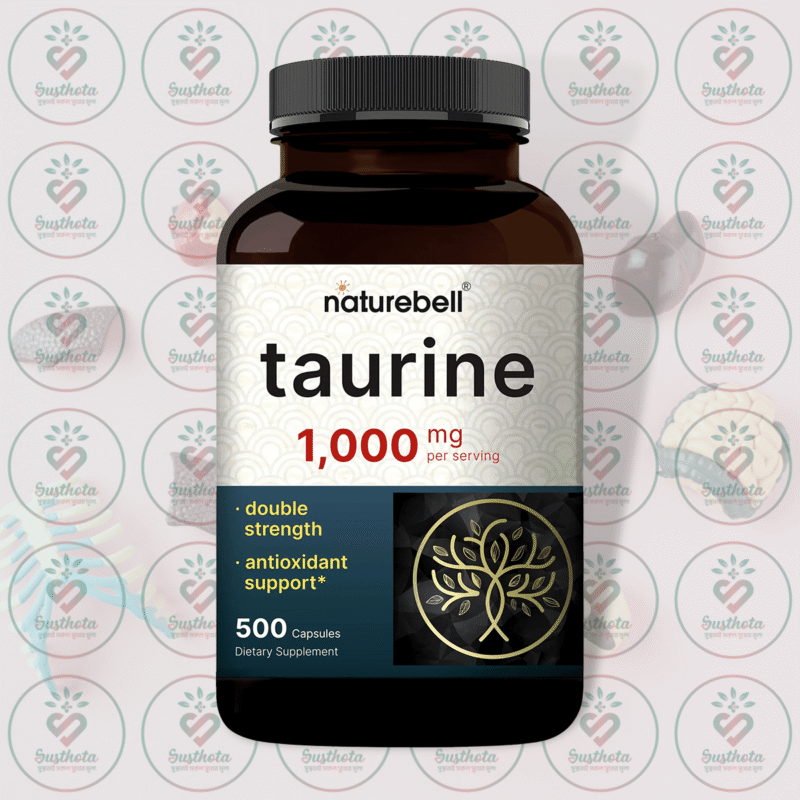 Naturebell Taurine - 1,000 Mg - 500 Capsules In Bangladesh Image 01