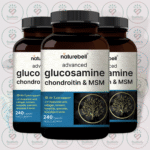 Naturebell Advanced Glucosamine Chondroitin & MSM - 1,500 mg - 240 Capsules in Bangladesh Image 02